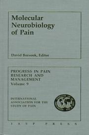 Cover of: Molecular neurobiology of pain