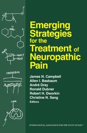 Emerging strategies for the treatment of neuropathic pain