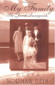Cover of: My family: the Jewish immigrants