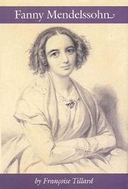 Cover of: Fanny Mendelssohn