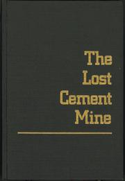 Cover of: The lost cement mine