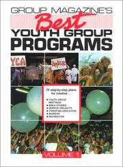 Cover of: Group magazine's best youth group programs