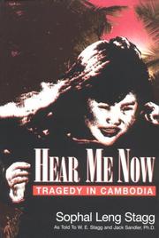 Cover of: Hear Me Now by Sophal Leng Stagg