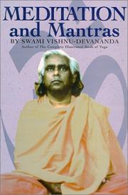 Cover of: Meditation and mantras