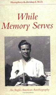 Cover of: While Memory Serves