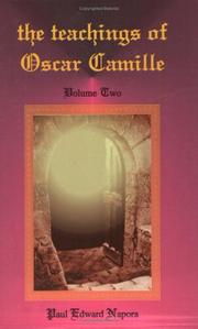 Cover of: The Teachings of Oscar Camille, Volume 2 (Teachings of Oscar Camille)