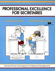 Cover of: Professional excellence for secretaries