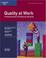 Cover of: Quality at work
