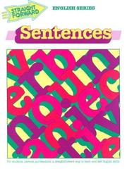 Cover of: Sentences