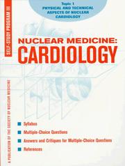 Cover of: Physical and technical aspects of nuclear cardiology