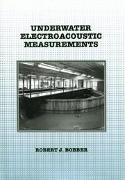 Cover of: Underwater Electroacoustic Measurements | R. Bobber