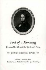 Cover of: Poet of a morning by Jeanne C. Howes