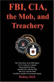 Cover of: FBI, CIA, the Mob, and Treachery