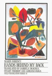 Cover of: Hands Behind My Back by Marin Sorescu