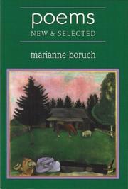 Cover of: Poems by Marianne Boruch