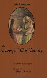 Cover of: glory of thy people: the story of a conversion