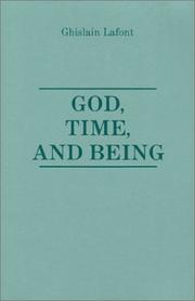 Cover of: God, Time and Being.