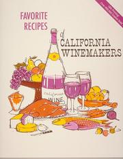 Cover of: Favorite Recipes of California Winemakers