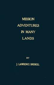 Cover of: Mission adventures in many lands