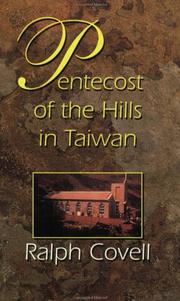 Cover of: Pentecost of the hills in Taiwan: the Christian faith among the original inhabitants