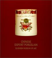 Cover of: Chinese export porcelain: from the Ethel (Mrs. Julius) Liebman and Arthur L. Liebman porcelain collection