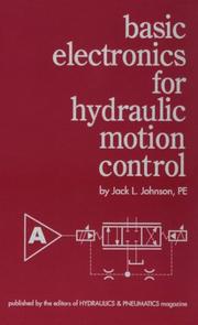 Cover of: Basic Electronics for Hydraulic Motion Control