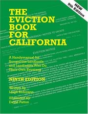 The Eviction Book for California by Leigh Robinson