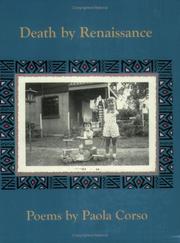 Cover of: Death by Renaissance by Paola Corso