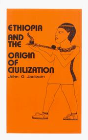 Cover of: Ethiopia and the Origin of Civilization (B.C.P. Pamphlet)