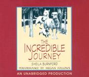 Cover of: The Incredible Journey by Sheila Burnford