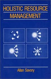 Cover of: Holistic resource management