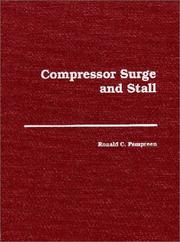 Compressor surge and stall by R. C. Pampreen