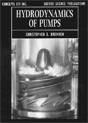 Cover of: Hydrodynamics of pumps