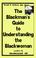 Cover of: The Blackman's guide to understanding the Blackwoman