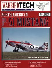Cover of: North American P-51 Mustang by Frederick A. Johnsen