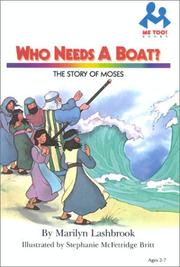 Cover of: Who Needs a Boat (Me Too!) by Marilyn Lashbrook