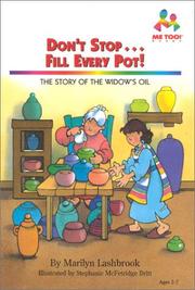 Cover of: Don't Stop...Fill Every Pot (Me Too!)