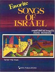 Cover of: Favorite Songs of Israel by Velvel Pasternak