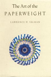 Cover of: The art of the paperweight