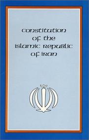 Cover of: Constitution of the Islamic Republic of Iran