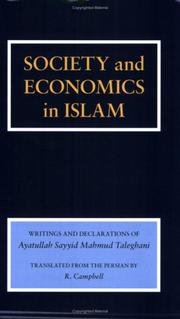 Society and economics in Islam by Maḥmūd Ṭāliqānī