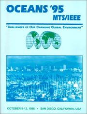 Cover of: Oceans '95 Mts/IEEE (Oceans)