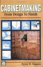 Cover of: Cabinetmaking: from design to finish