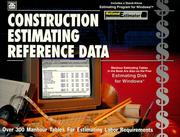Cover of: Construction estimating reference data by Ed Sarviel