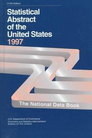 Cover of: Statistical Abstract of the United States 1997: The National Data Book (Statistical Abstract of the United States)