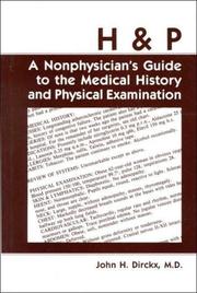 Cover of: H & P: a nonphysician's guide to the medical history and physical examination