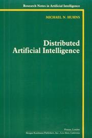 Cover of: Distributed artificial intelligence