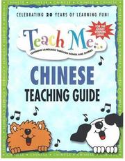 Cover of: Teach Me Chinese Teaching Guide