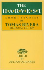 Cover of: The Harvest by Tomás Rivera