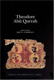 Cover of: Theodore Ābu Qurrah | ThДЃwdhЕ«rus AbЕ« Qurrah
